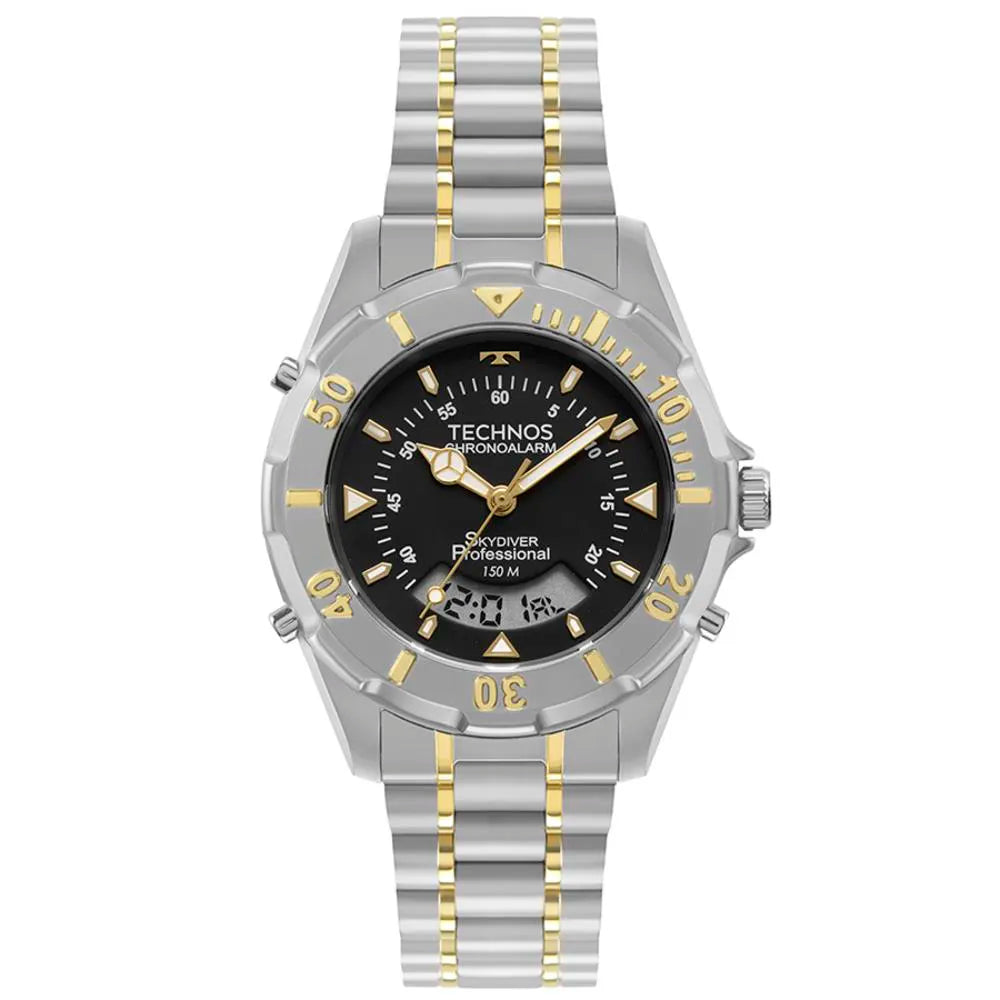 Technos Masculino Skydiver Bicolor