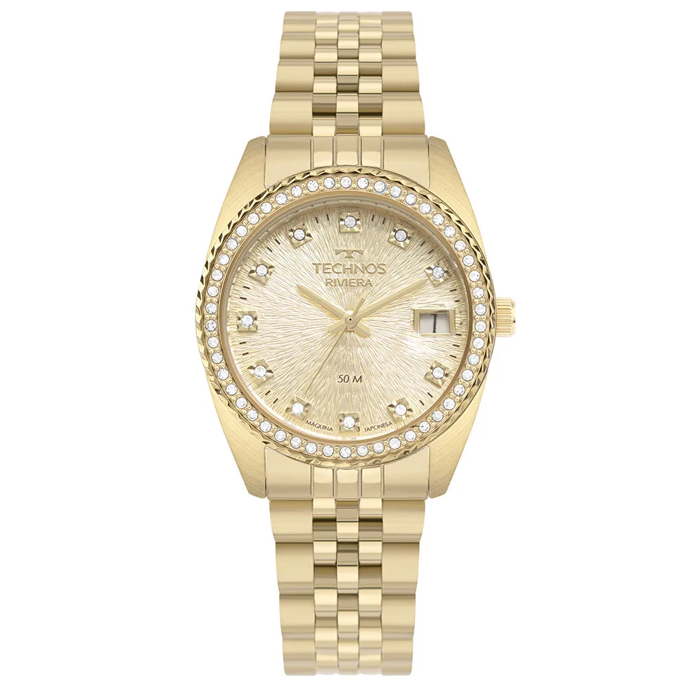 Technos Feminino Riviera Dourado