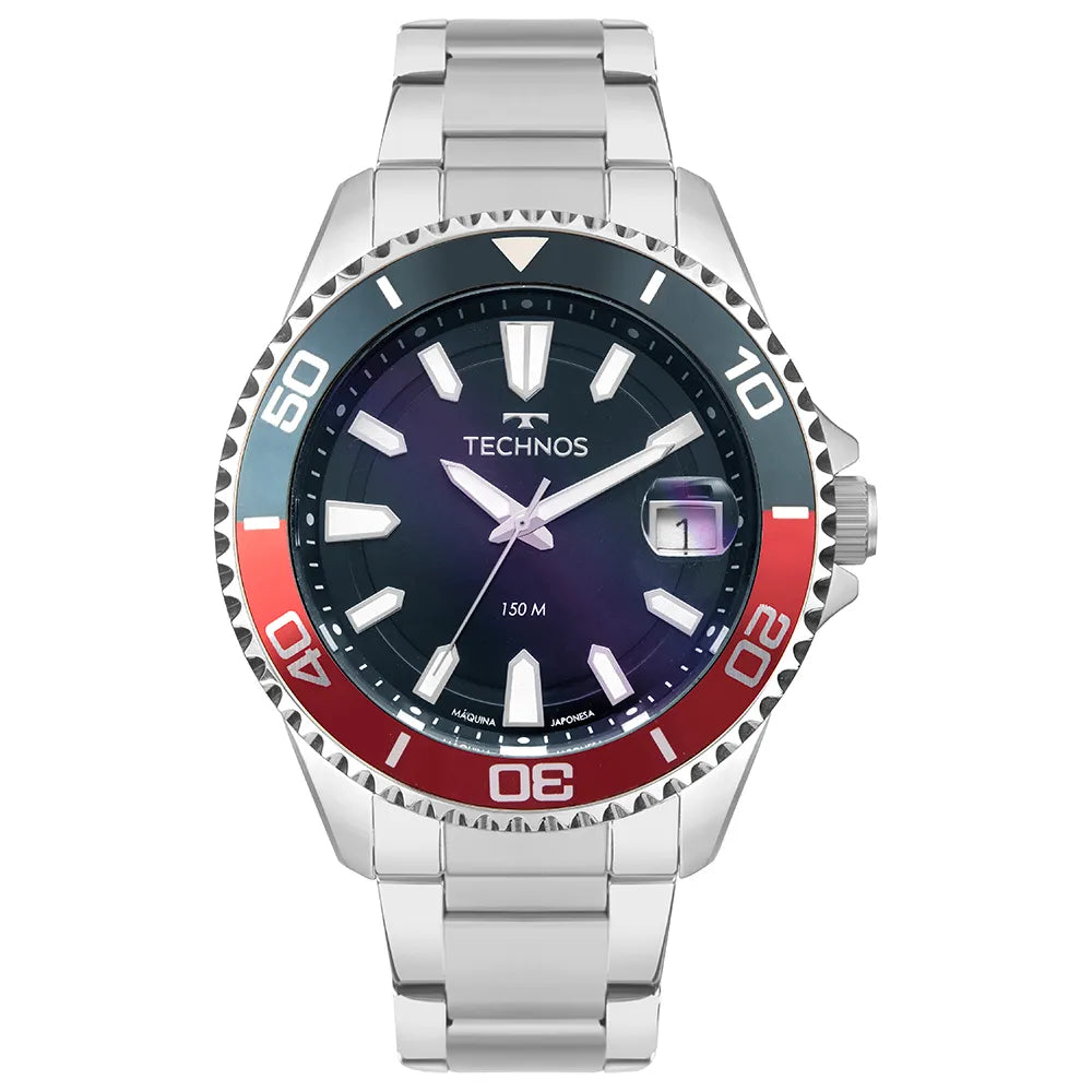 Technos Masculino Acqua Prata