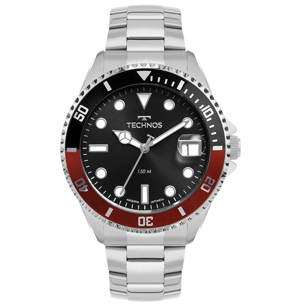 Technos Masculino Acqua Prata