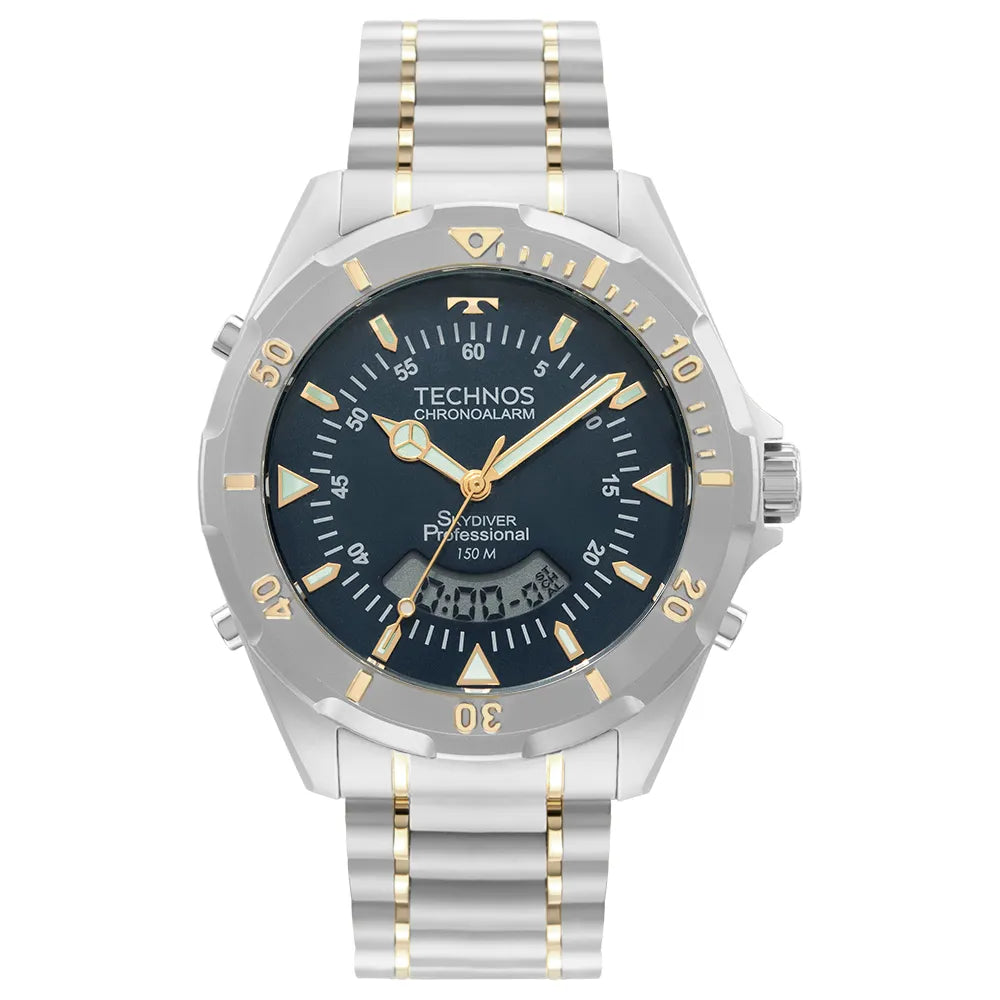 Technos Masculino Skydiver Bicolor