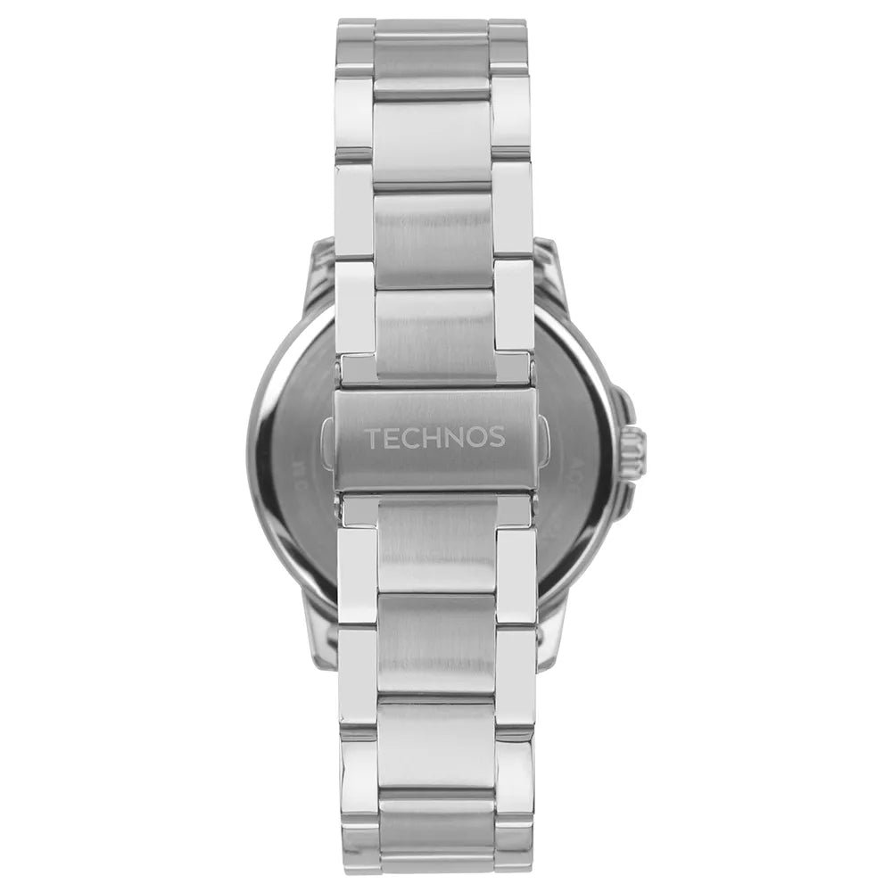 Technos Masculino Racer Basico Prata