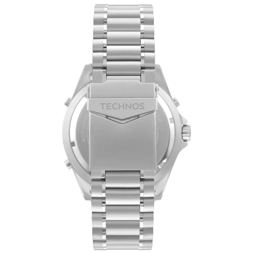 Technos Masculino Skydiver Prata