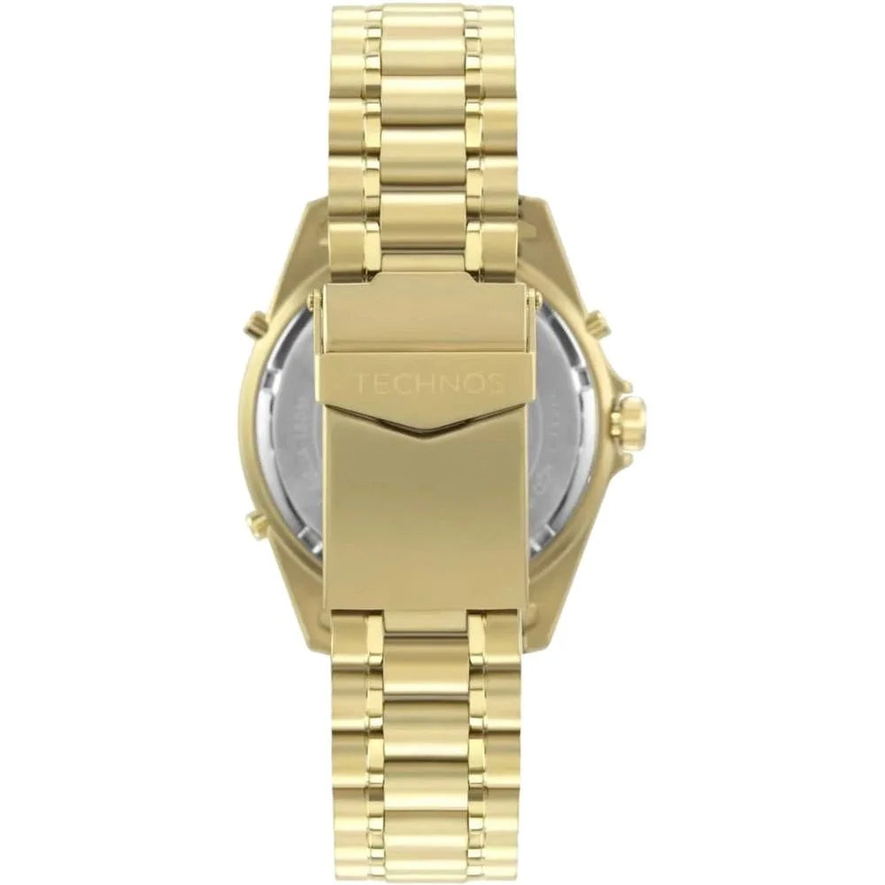 Technos Masculino Skydiver Dourado Preto