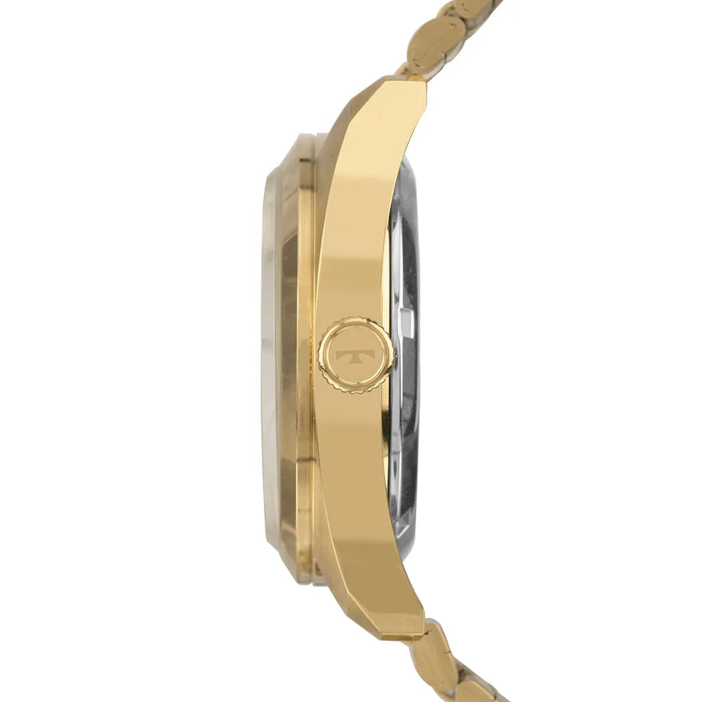 Technos Masculino Automatico Dourado
