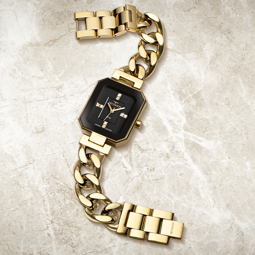 Technos Feminino Elos Dourado